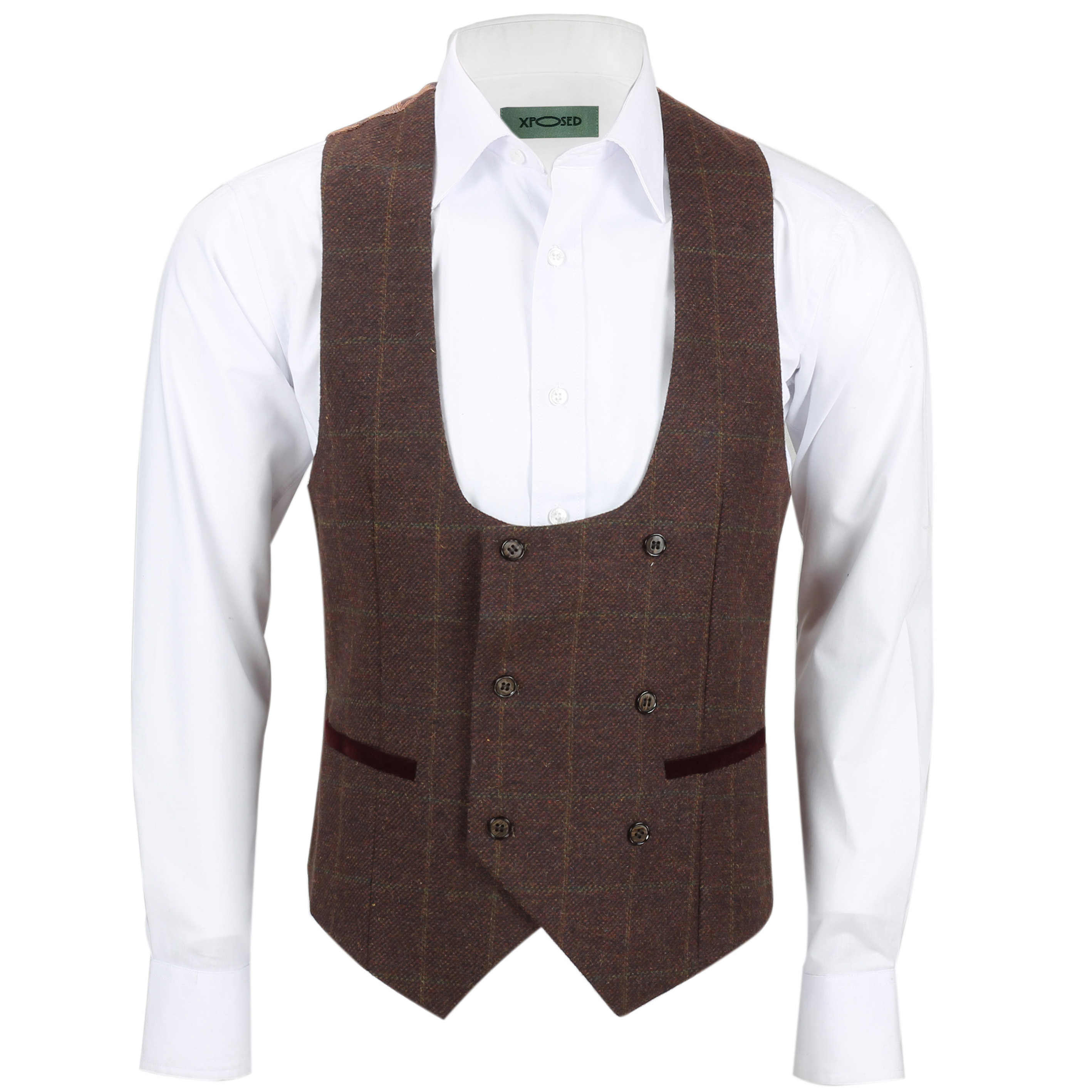 Men's u shaped on sale vest